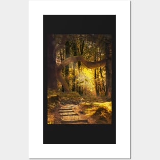 Golden Forest Posters and Art